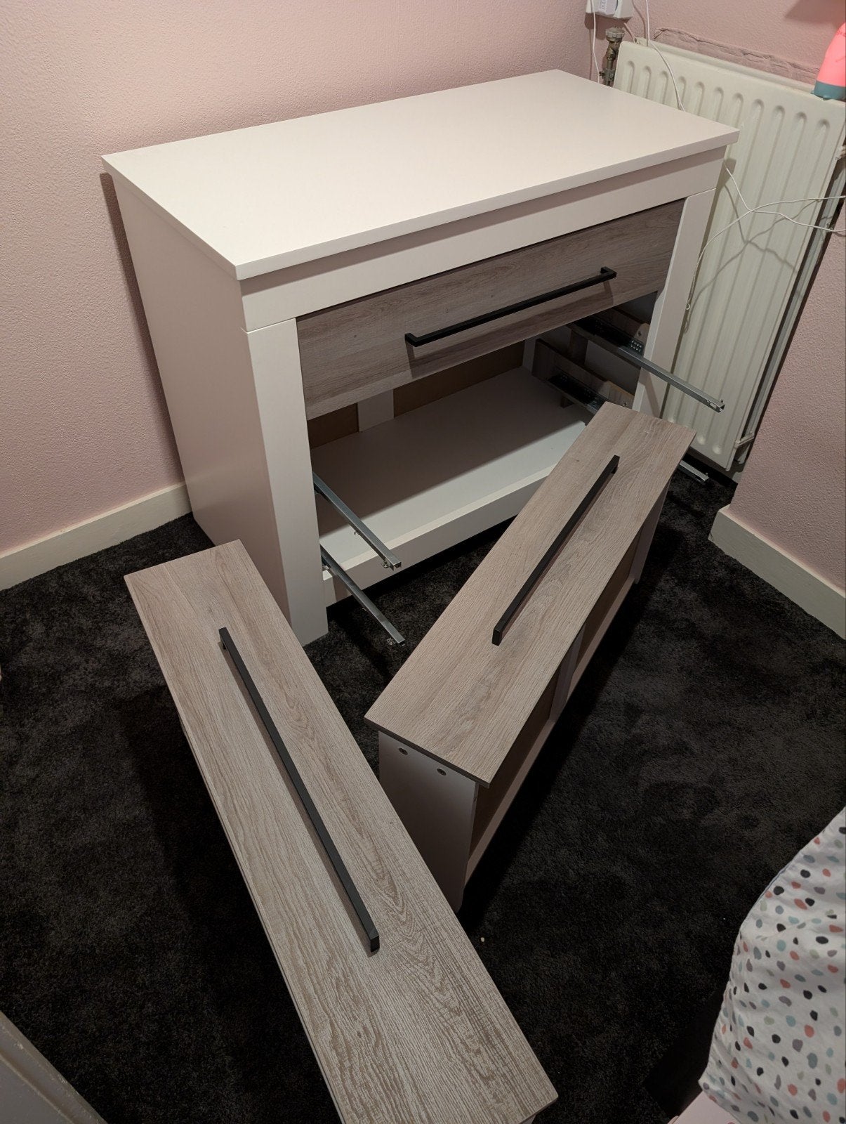 Interbaby Stresa Commode met 3 Lades, Gebruikt, 50 tot 70 cm, Ophalen of Verzenden, 100 cm of meer