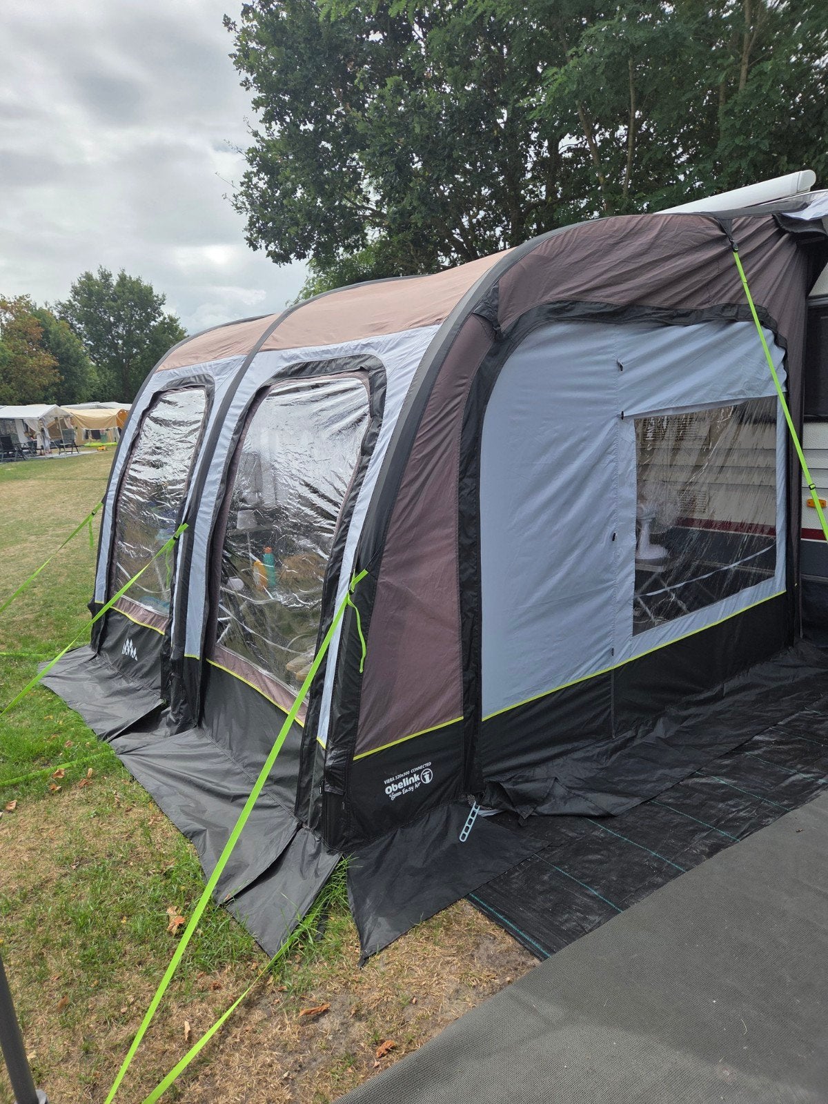 obelink viera connected 320x300 opblaasbare voortent, Ophalen