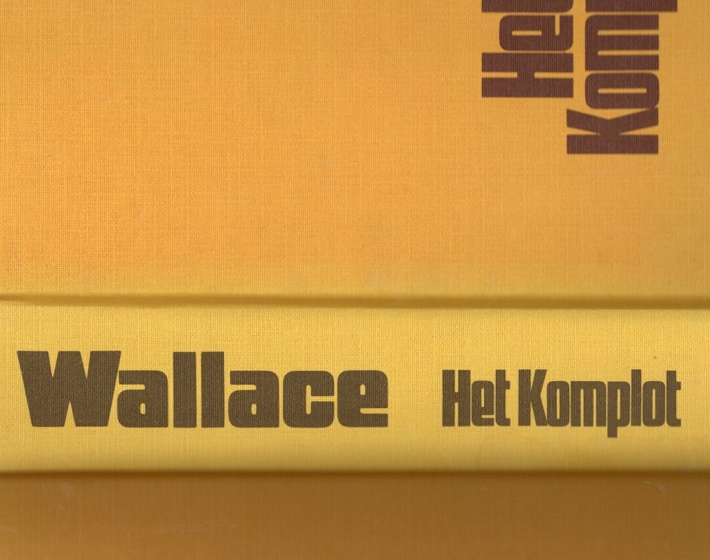 Het Komplot - Iving Wallace BOEK 9789024503438, Ophalen of Verzenden, Zo goed als nieuw, Irving Wallace