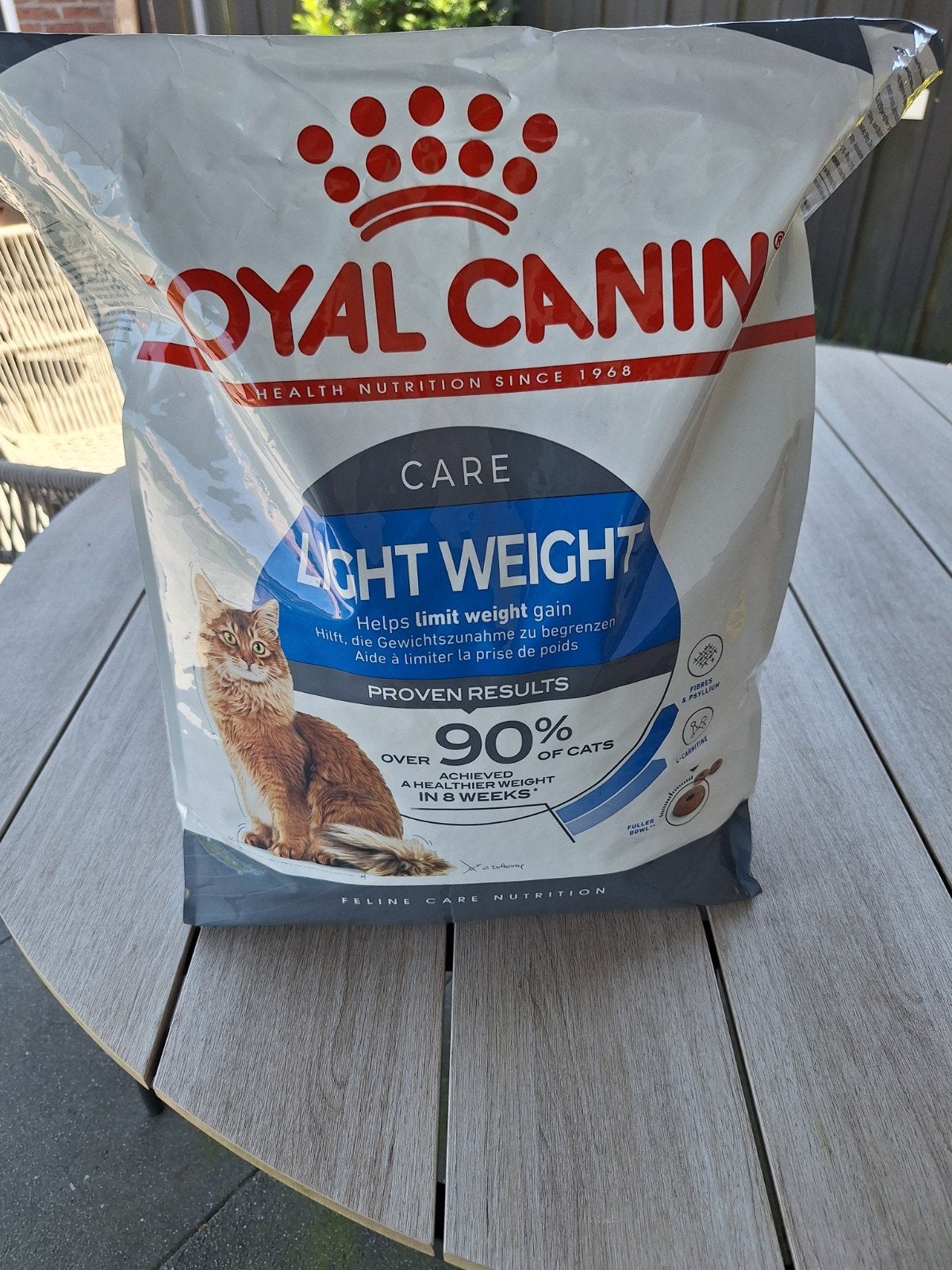 Royal canin, Ophalen, Kat