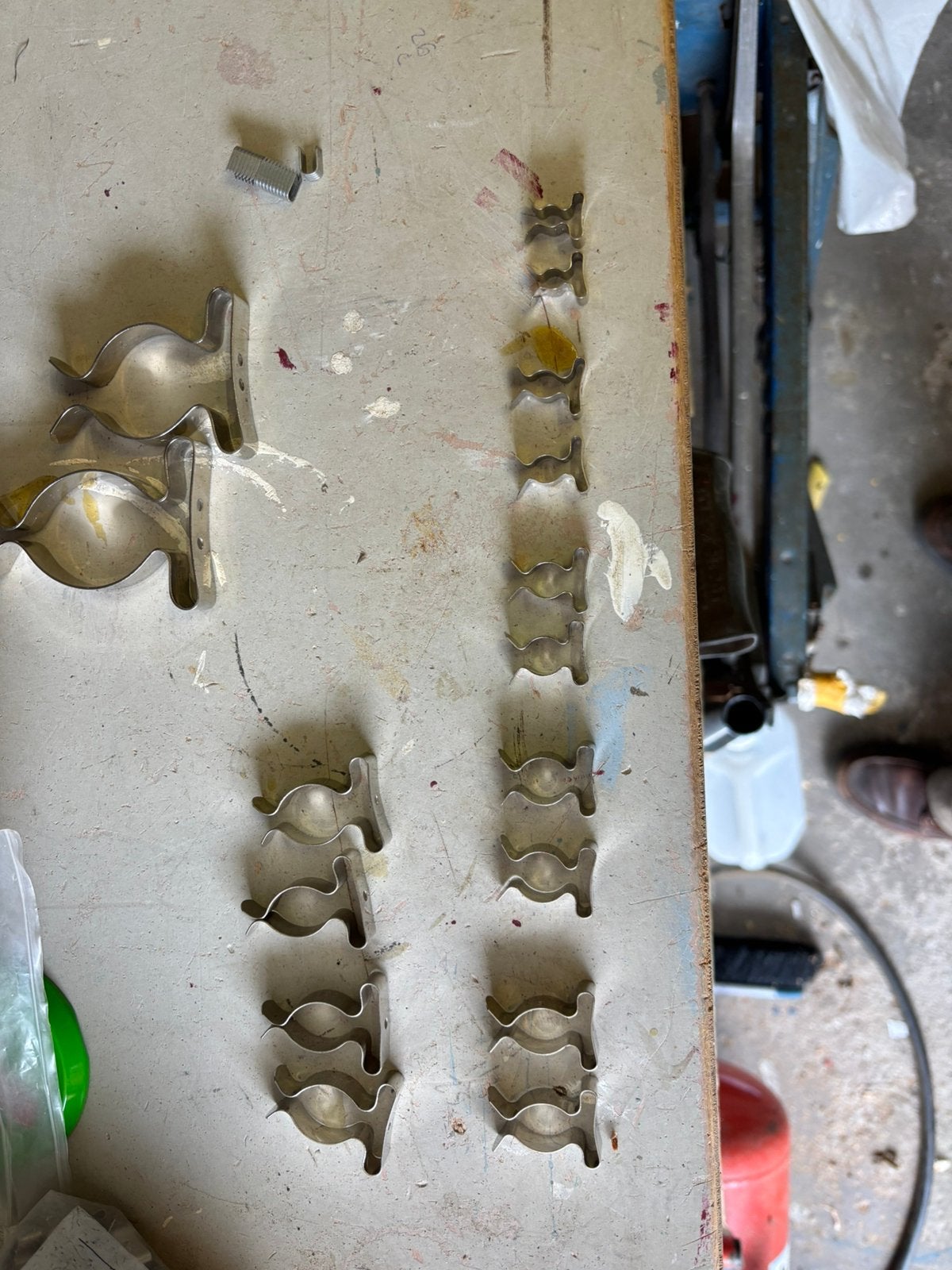 Klemmen voor gereedschap bord  20 stuks of meer, Ophalen of Verzenden, Zo goed als nieuw