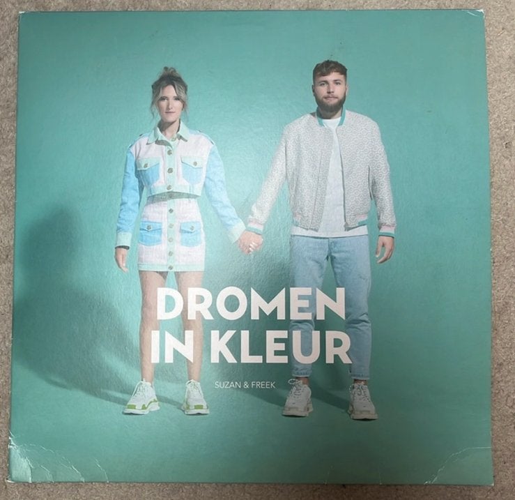 Suzan en Freek vinyl ‘dromen in kleur’, LP, Gebruikt, Colored vinyl, Ophalen of Verzenden