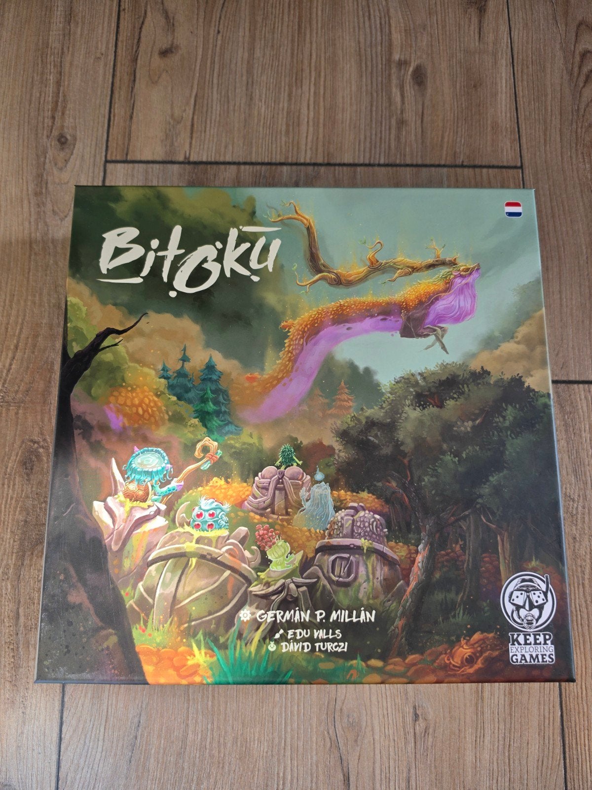 Bitoku Bordspel, Ophalen, Zo goed als nieuw, Keep Exploring Games