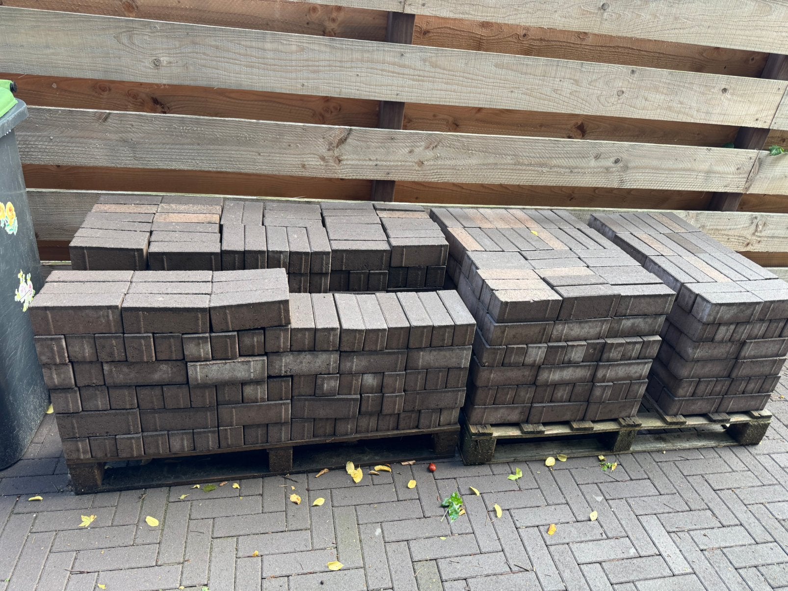 Nieuwe betonklinkers dikformaat 21x7 cm antraciet per m2 €10, Ophalen, Klinkers, Nieuw, 5 tot 10 m²