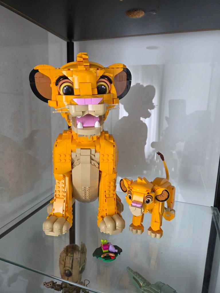 Lego Disney Simba De Leeuwenkoning Vandaag 80.00 euro ophale, Ophalen, Zo goed als nieuw, Overige merken
