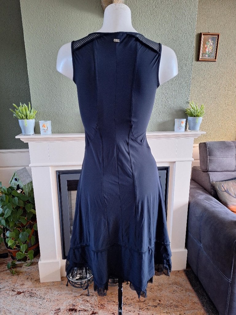 Eva Kayan zwart jurk jurkje 36 S, Kleding | Dames, Verzenden, Zwart, Eva Kayan, Zo goed als nieuw