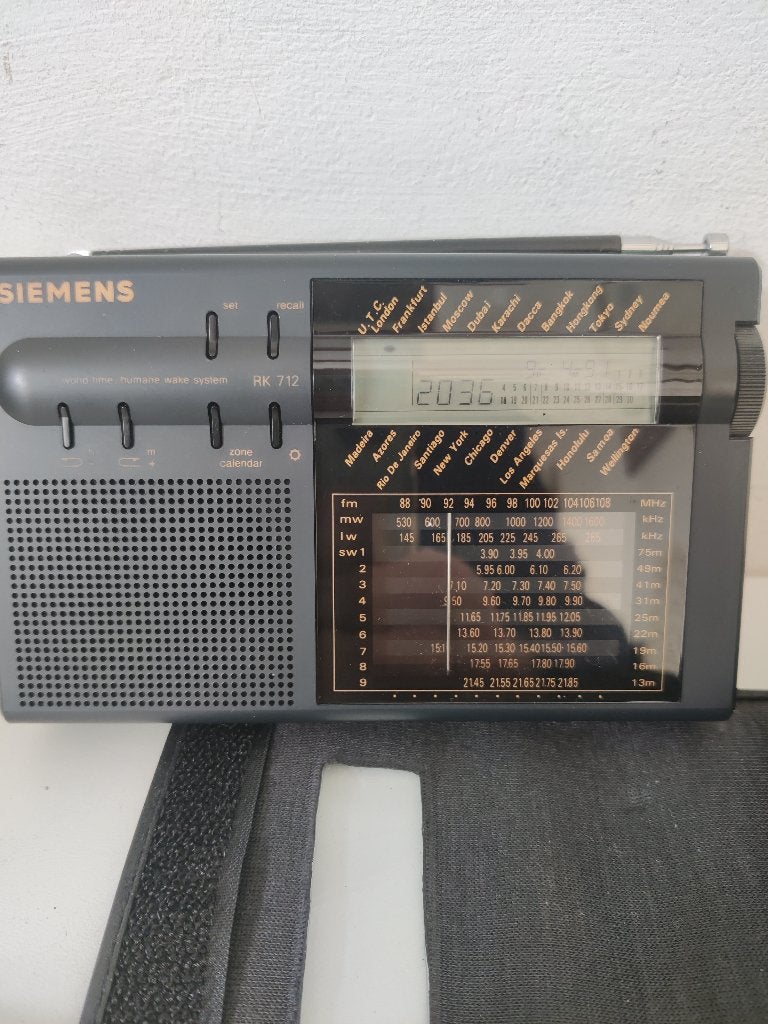 Siemens RK 712-G6, Ophalen of Verzenden, Zo goed als nieuw, Wereldontvanger