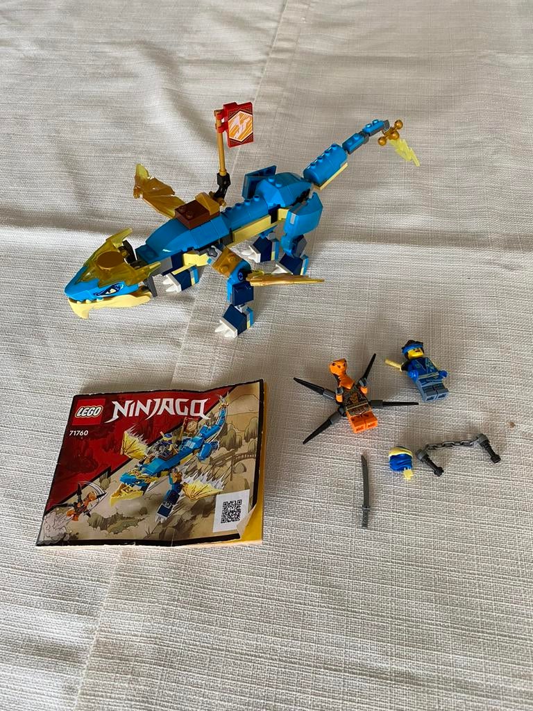 Lego 71760 Jay’s Thunder Dragon EVO, Compleet, Gebruikt, Lego, Ophalen of Verzenden