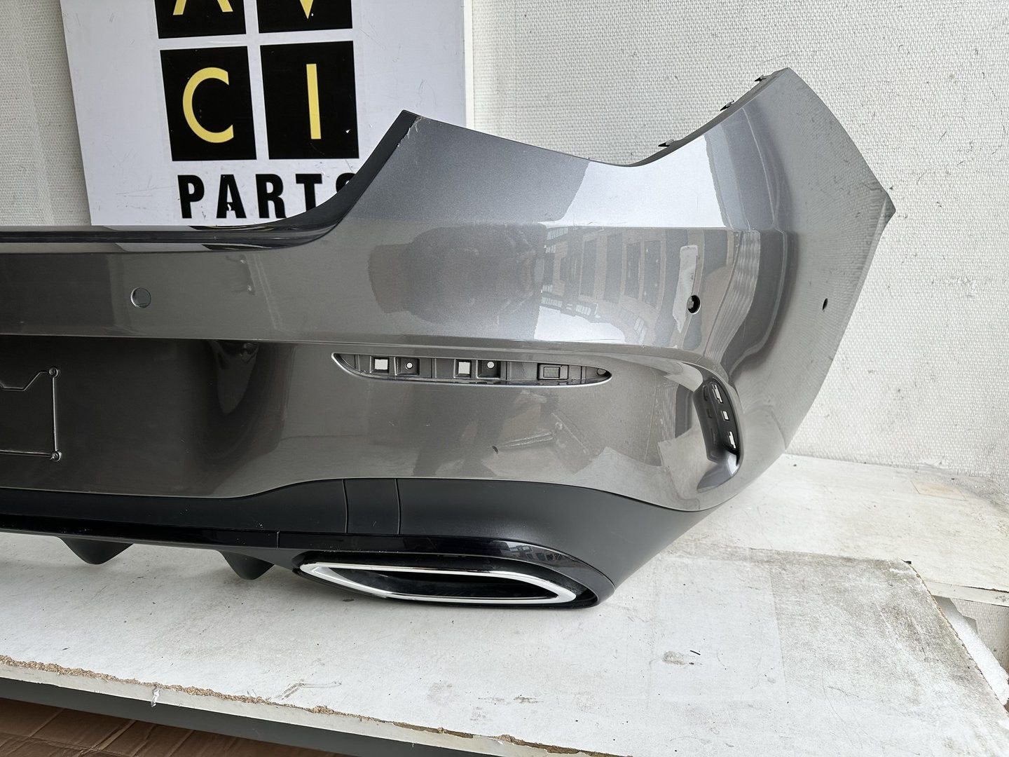 Mercedes Cla w118 AMG achterbumper bumper origineel, Gebruikt, -, Ophalen of Verzenden, Achter
