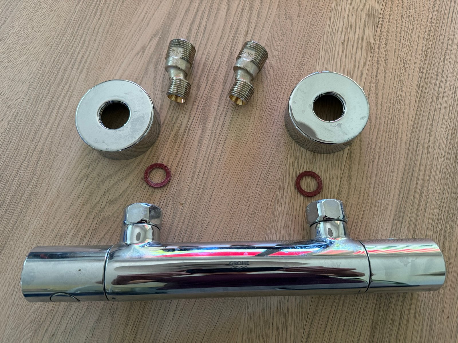 Grohe Douchemengkraan - Chroom, Ophalen of Verzenden, Gebruikt, Chroom, Douche