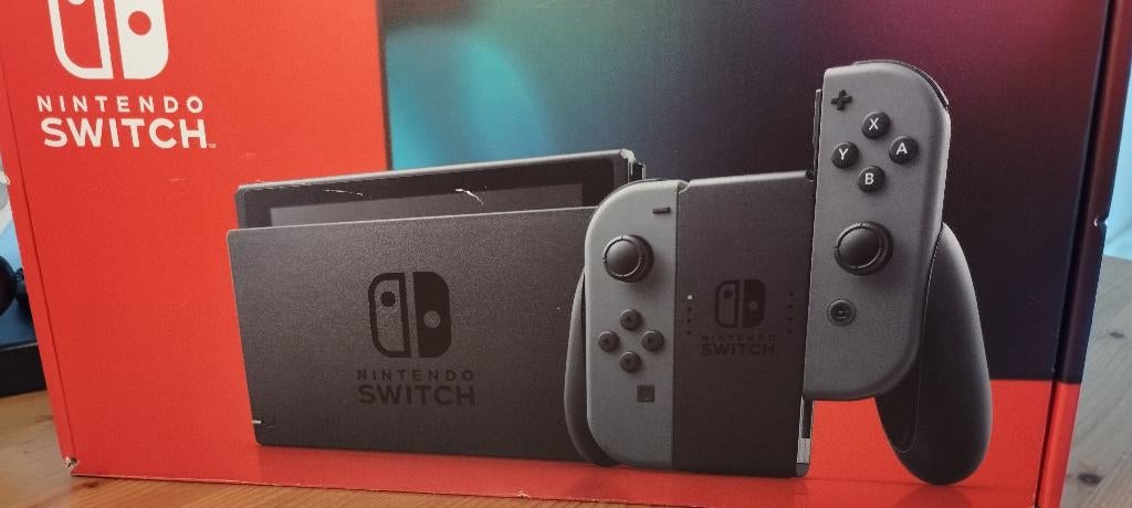nintendo switch origineel en compleet[mintstaat], Spelcomputers en Games, Met 2 controllers, Ophalen of Verzenden, Zo goed als nieuw