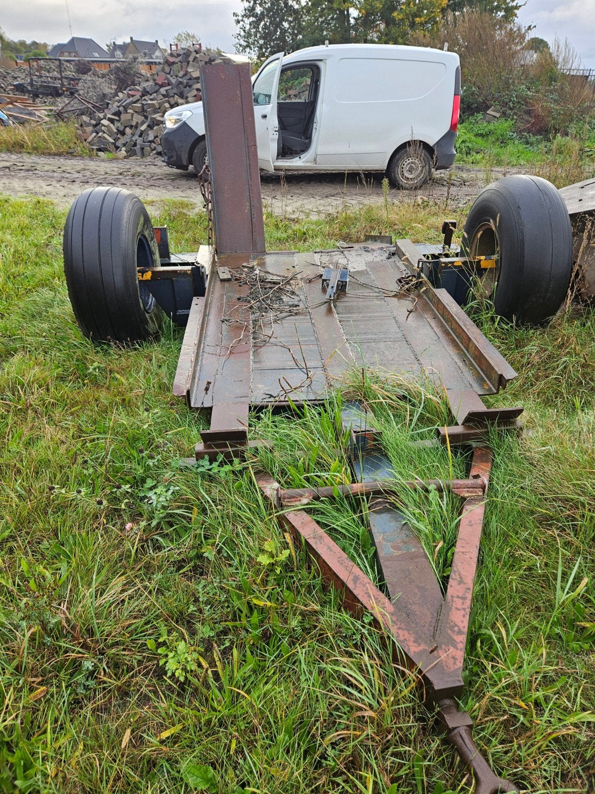 dieplader - heftruck transportkar - paardentrailer, Ophalen of Verzenden