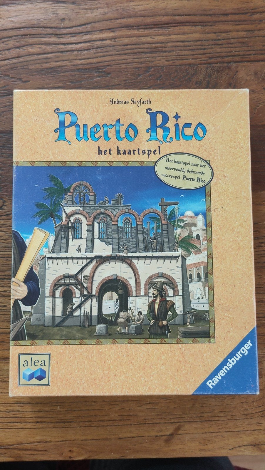 Puerto Rico kaartspel, Hobby en Vrije tijd, Gezelschapsspellen | Kaartspellen, Ophalen of Verzenden, Zo goed als nieuw, Ravensburger