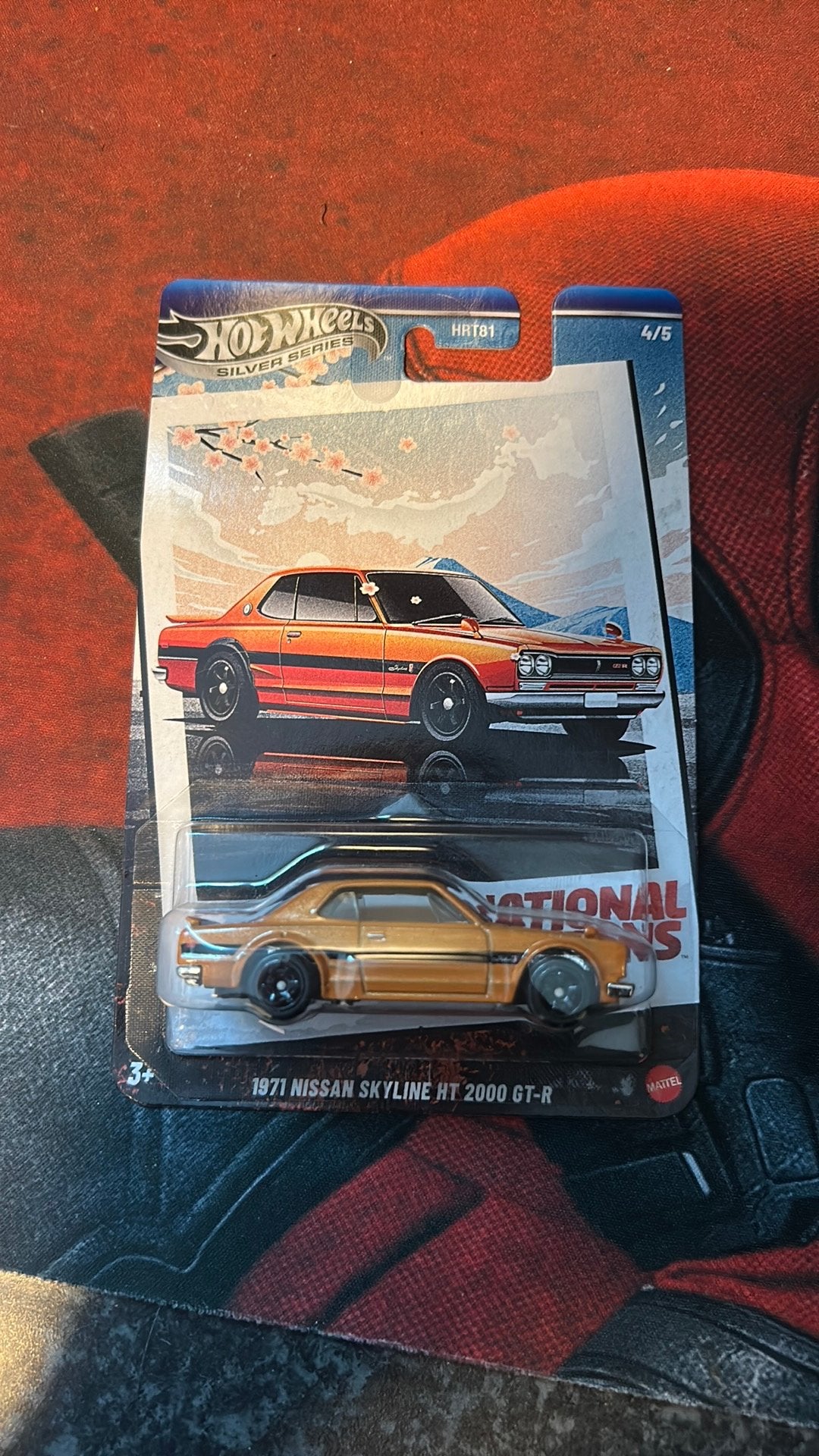 Hot Wheels 1971 Nissan Skyline HT 2000 GT-R Silver Series, Ophalen, Nieuw