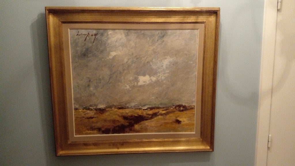 SCHILDERIJ, Ophalen of Verzenden, Origineel werk, Landschap, Doek