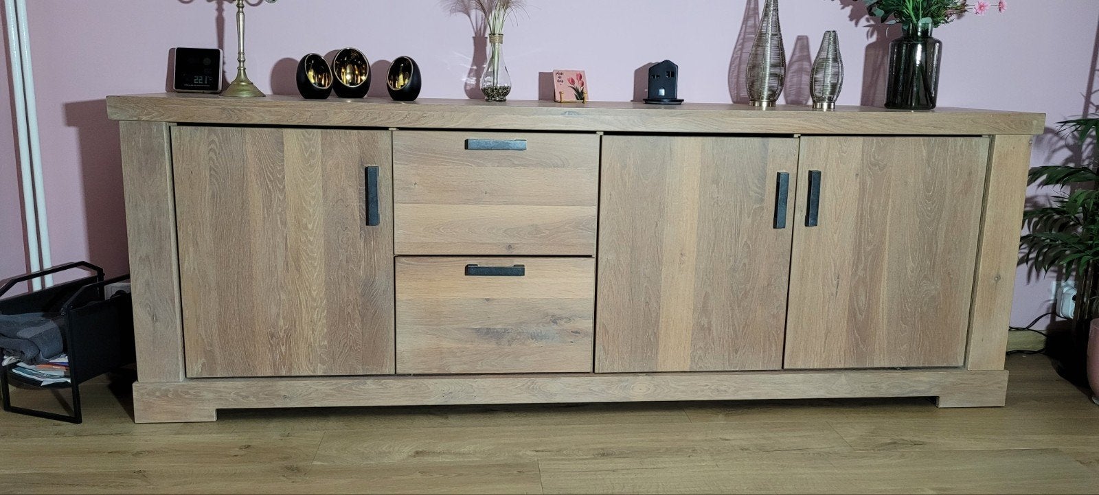Dressoir en TV meubel Geert van Molenaar (Europees eiken), Huis en Inrichting, Kasten | Televisiemeubels, Ophalen, Gebruikt, Eikenhout