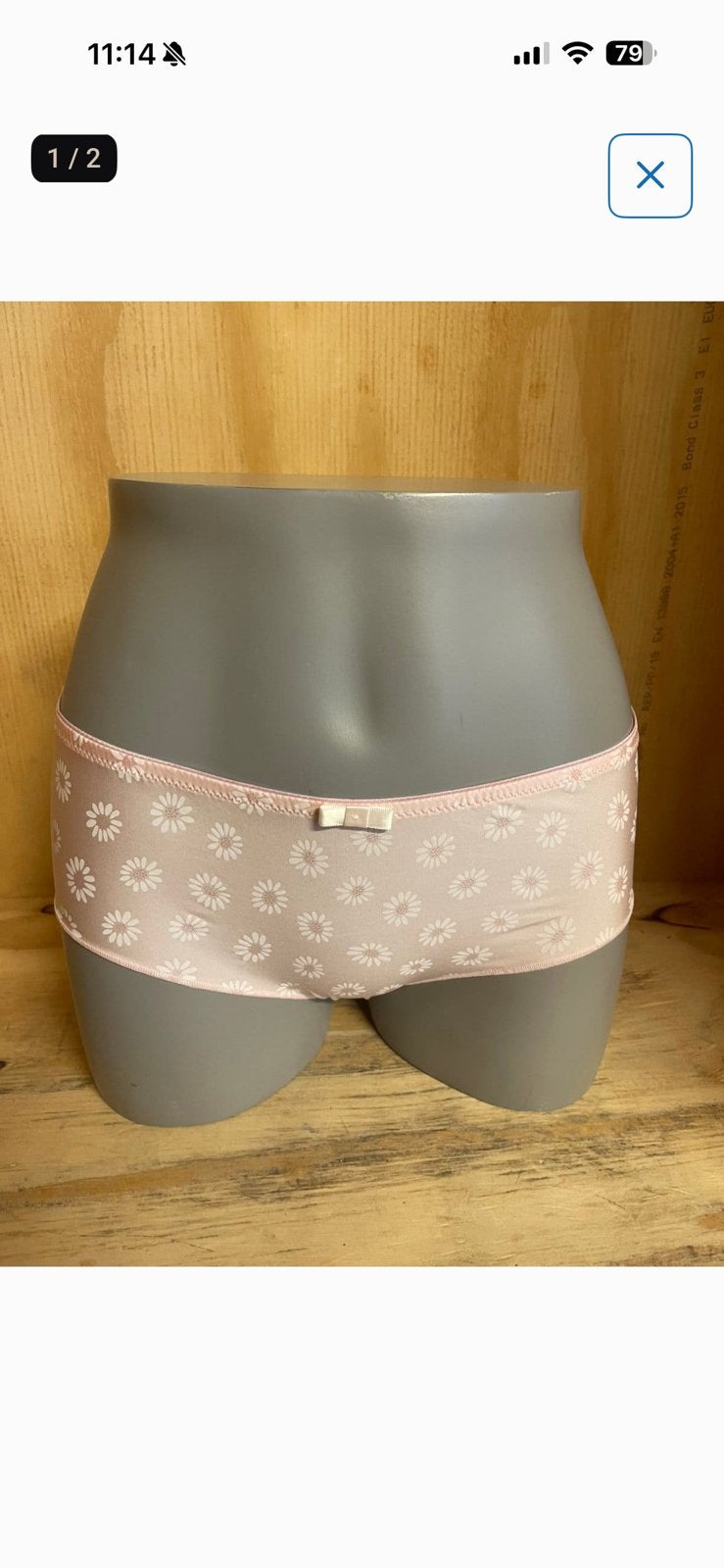 Dacapo panty Maat 40 - 42 -44 Kleur Rose Model Daisy, Verzenden, Roze, Broekje of Short