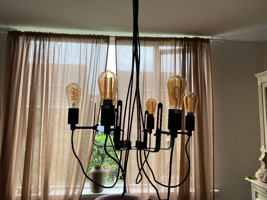 Design retro dimbare lamp nog in de doos, Overige materialen, Nieuw, Retro en modern, E27 (groot)