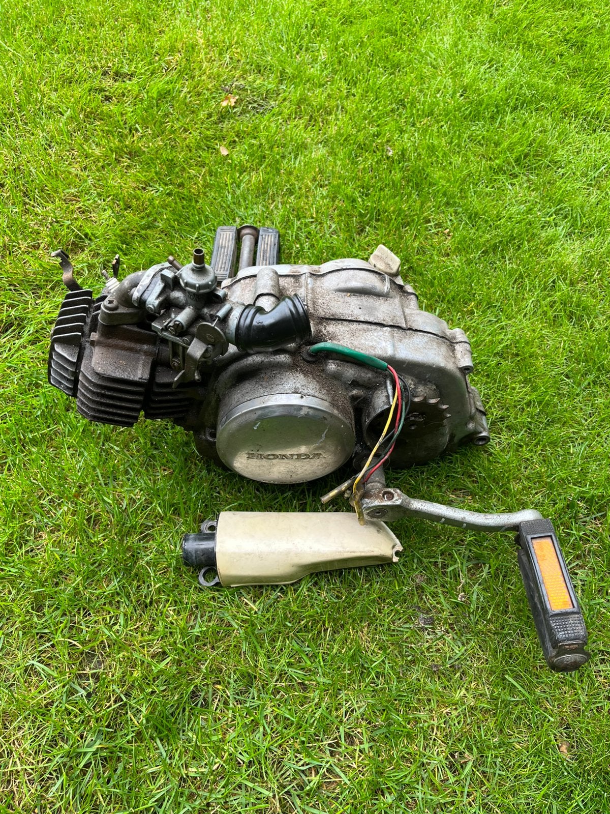 Honda amigo novio pc50 motor, Fietsen en Brommers, Ophalen of Verzenden, Zo goed als nieuw, Blok