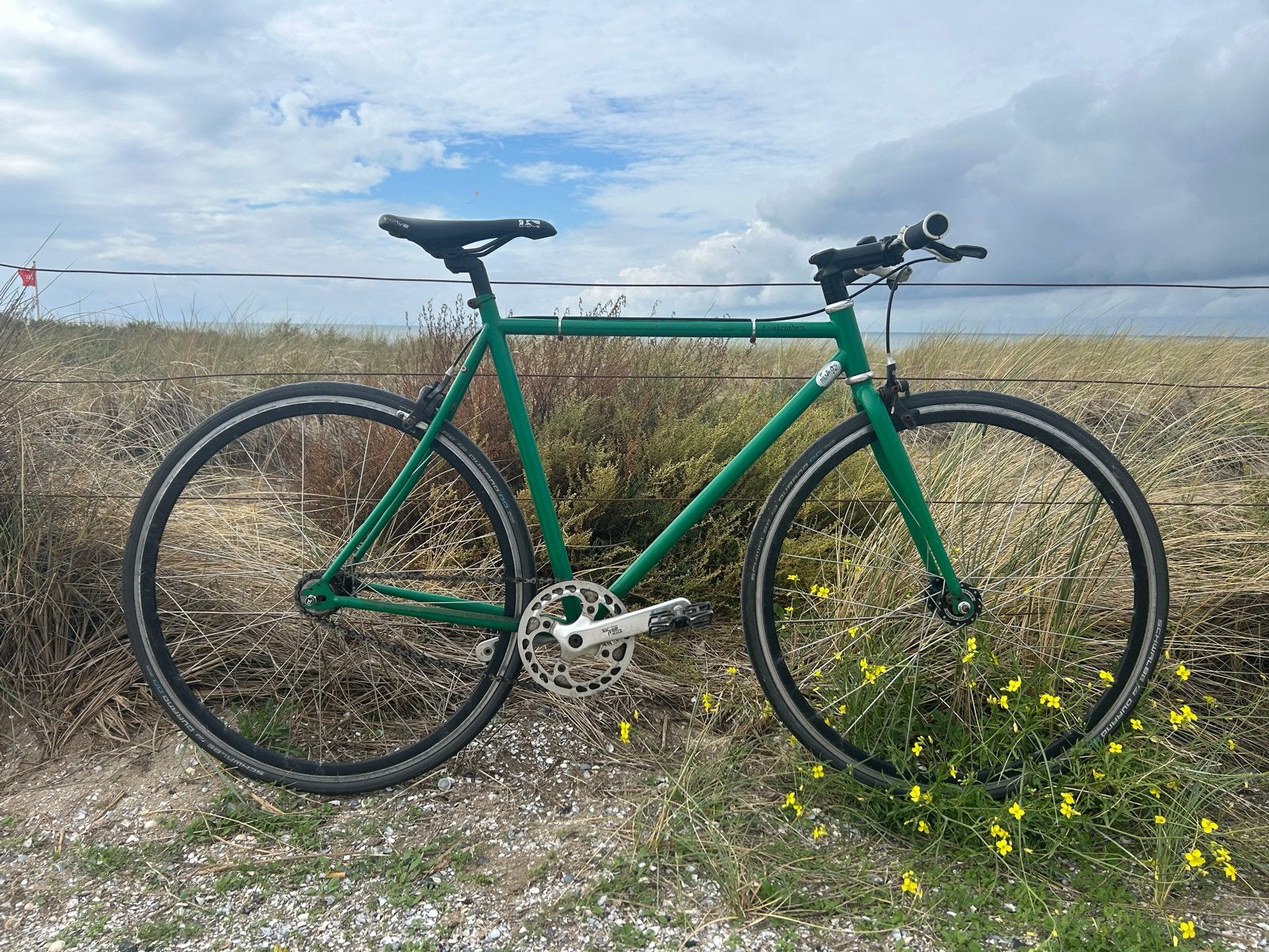 Fixie Bros. Single speed/fixed gear fiets, Fietsen en Brommers, Gebruikt, Velgrem, Ophalen, Overige merken