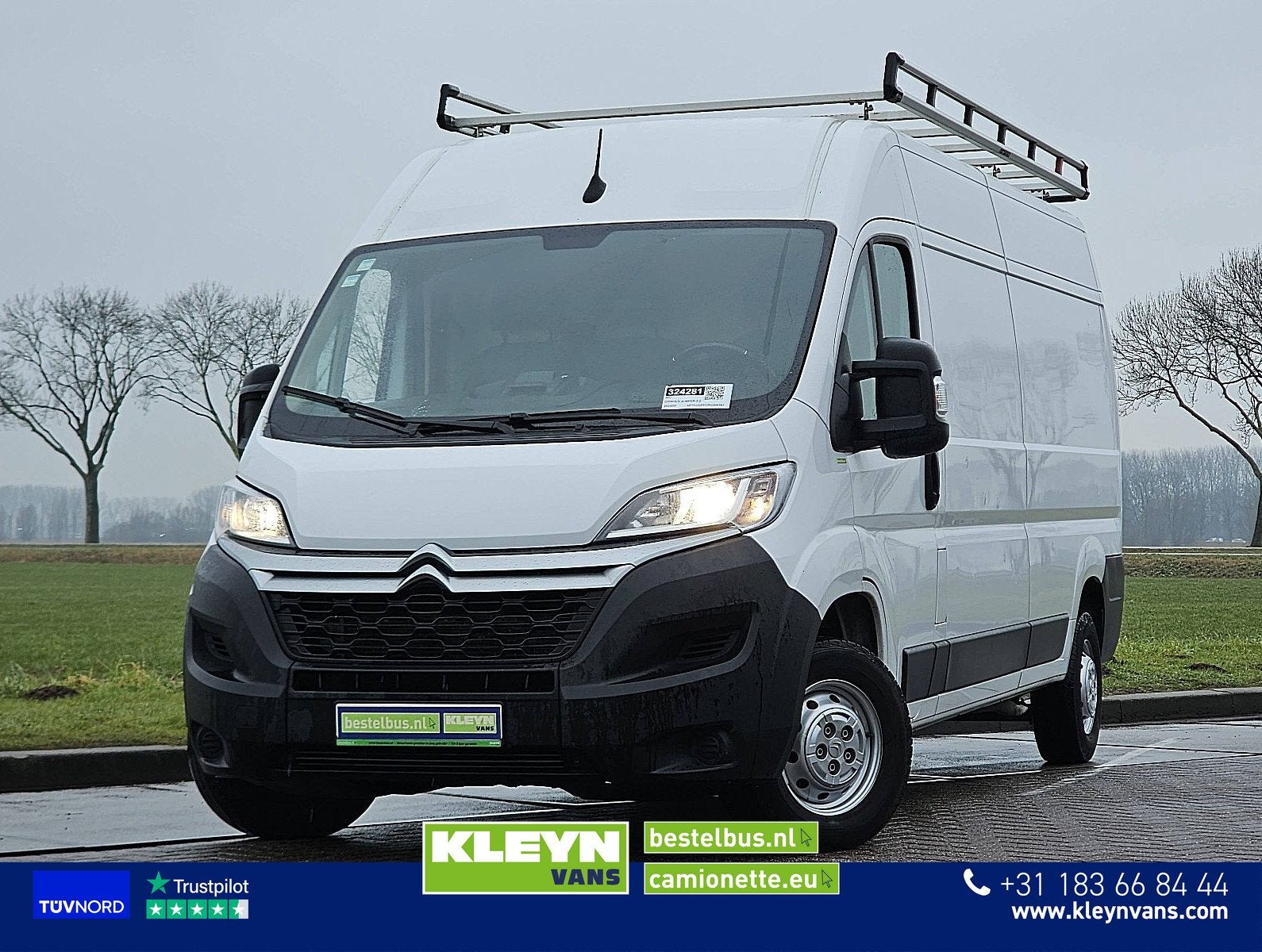 CITROEN JUMPER 2.2 l3h2 165pk navi ac, Auto's, Gebruikt, Euro 6, Citroën, Wit