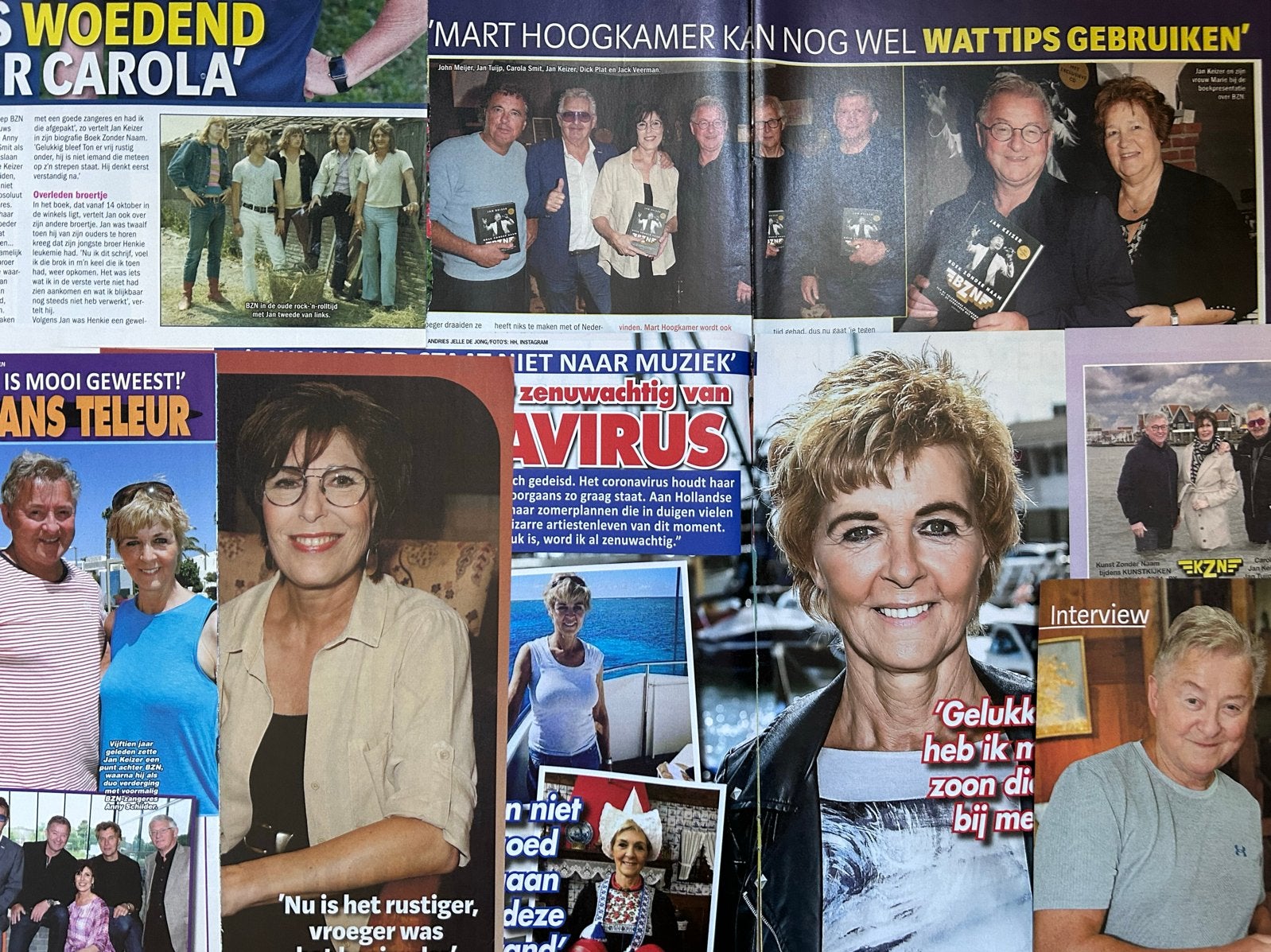 35 Knipsels van bzn, Verzamelen, Ophalen of Verzenden, 1980 tot heden, Nederland, Knipsel(s)