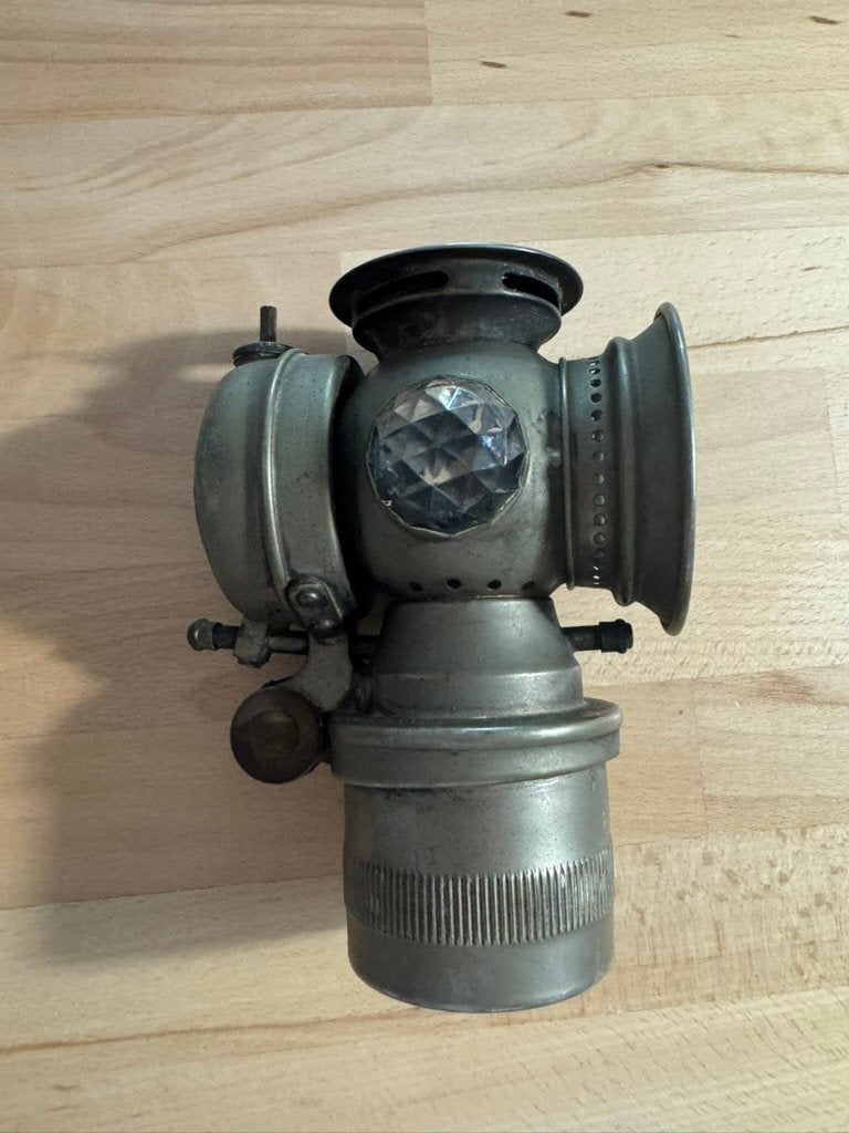 Antieke carbidlamp, Antiek en Kunst, Ophalen
