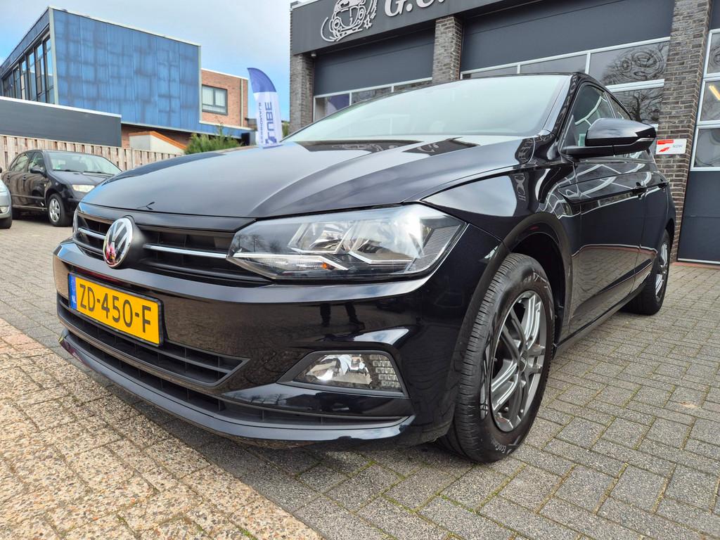 Volkswagen Polo 1.0 TSI Comfortline Business, Auto's, Volkswagen, Euro 6, Zwart, Origineel Nederlands, Bedrijf