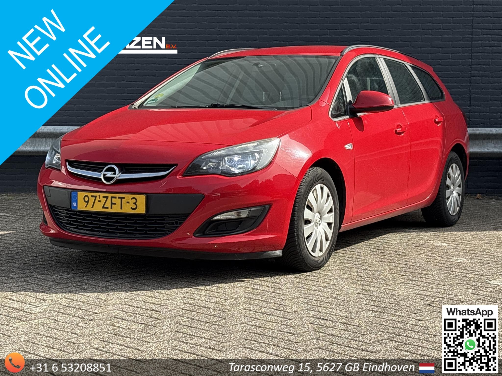 Opel Astra Sports Tourer 1.7 CDTi Cosmo | Airco | Cruise | N, Voorwielaandrijving, Euro 5, Stof, Gebruikt