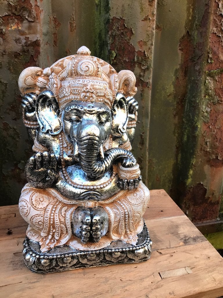 Mooie ganesha boeddha olifant gemaakt van kunstof fiber, Verburgt Vintage, Nieuw, https://verburgtvintage.nl/#contact, Schipluidenlaan 20 5035KJ Tilburg
