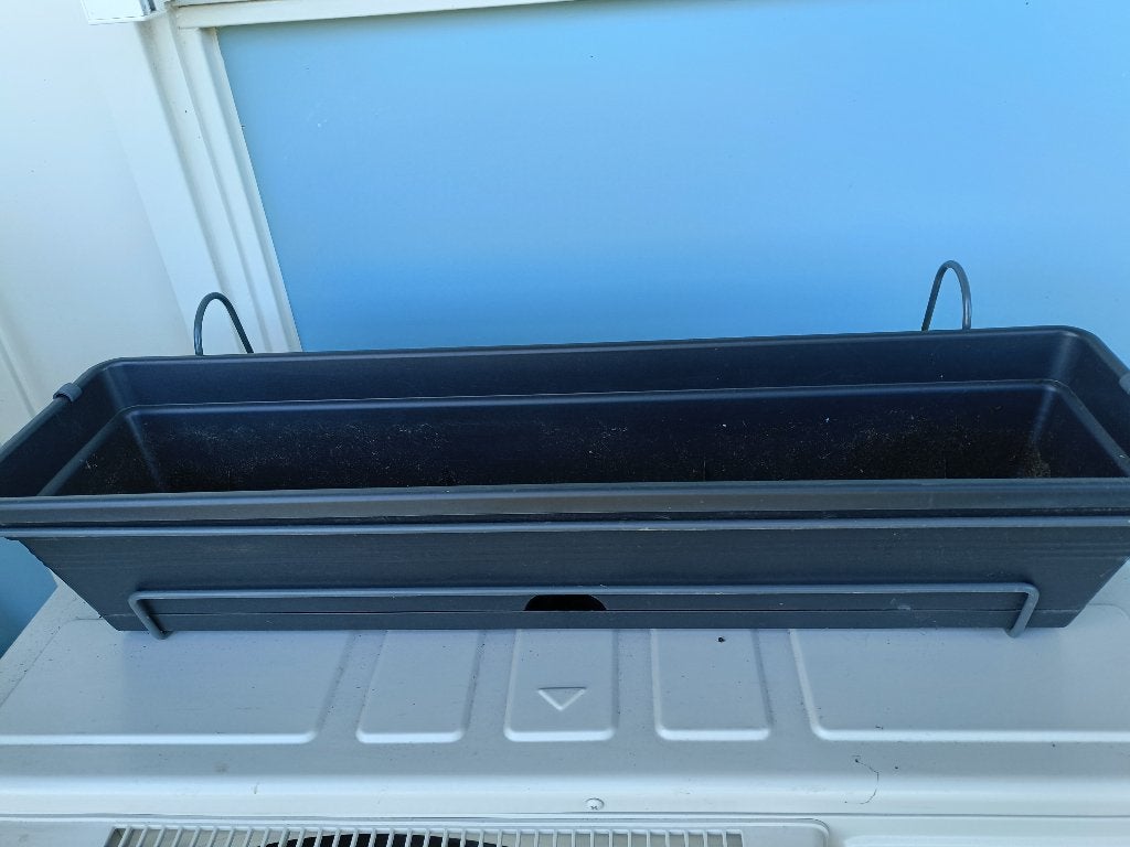 Balkonbakken elho 68,5 cm antraciet, Ophalen, Kunststof, Minder dan 30 cm, Balkon