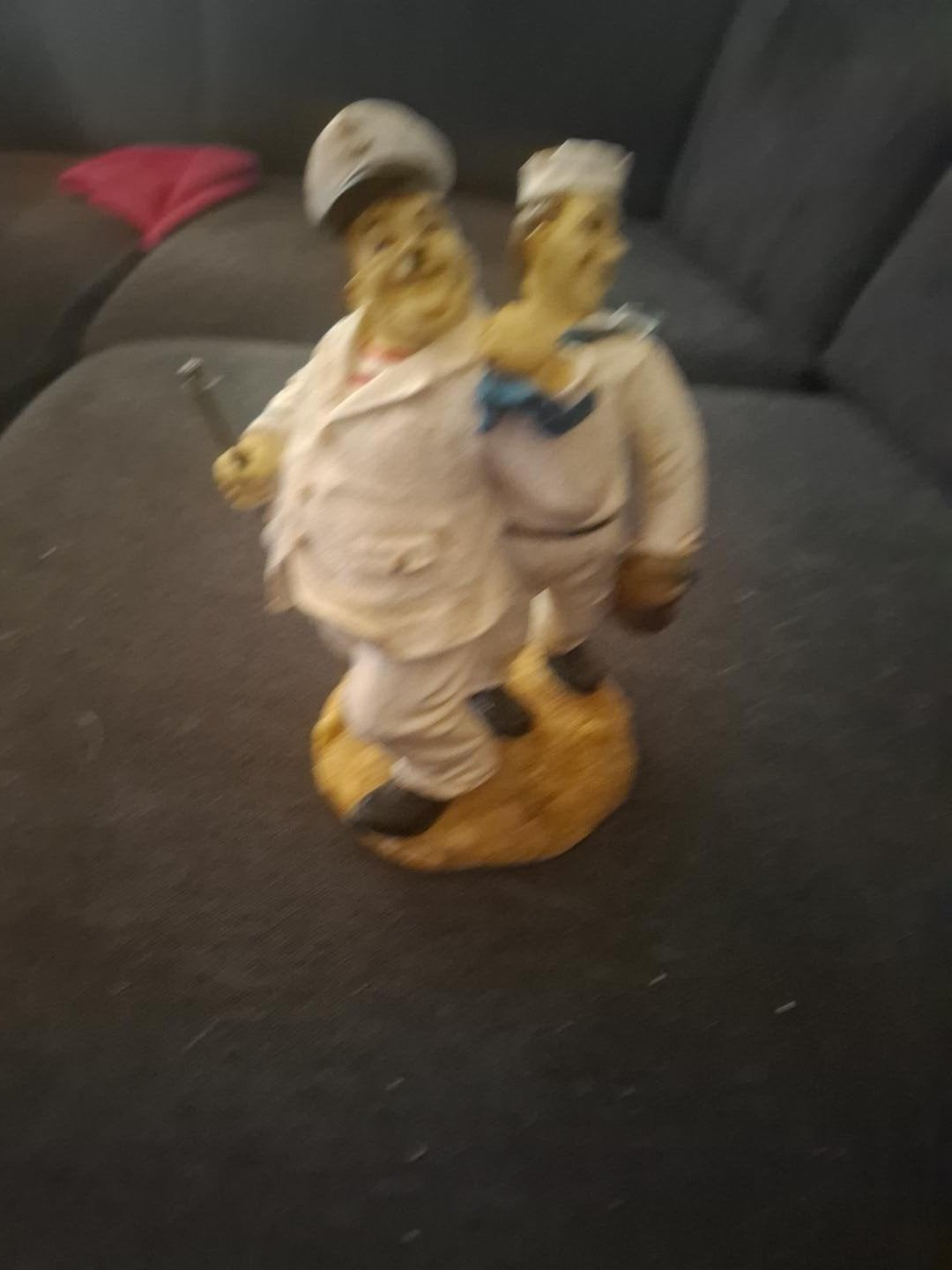 Laurel & Hardy beeld als matrozen, Ophalen, Gebruikt, Meerkleurig, Overige stijlen