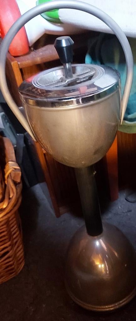 Unieke retro staande asbak - Vintage design, Ophalen of Verzenden, Gebruikt