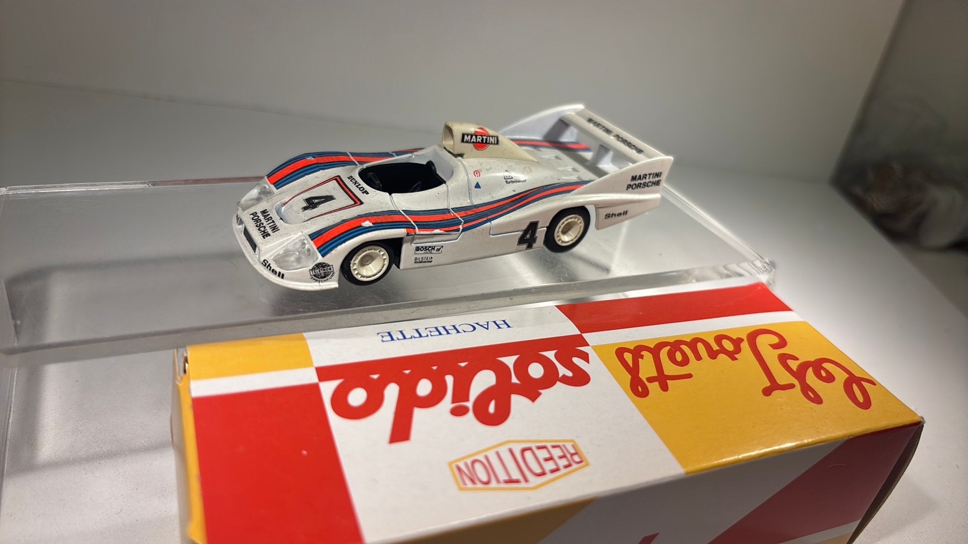 Porsche 936 le mans 1977 solido 1.43, Auto, Solido, Ophalen of Verzenden, A