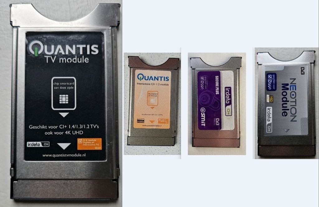 4K Ziggo TV CI+ module`s Quantis 4K, Smit en Neotion, Ophalen