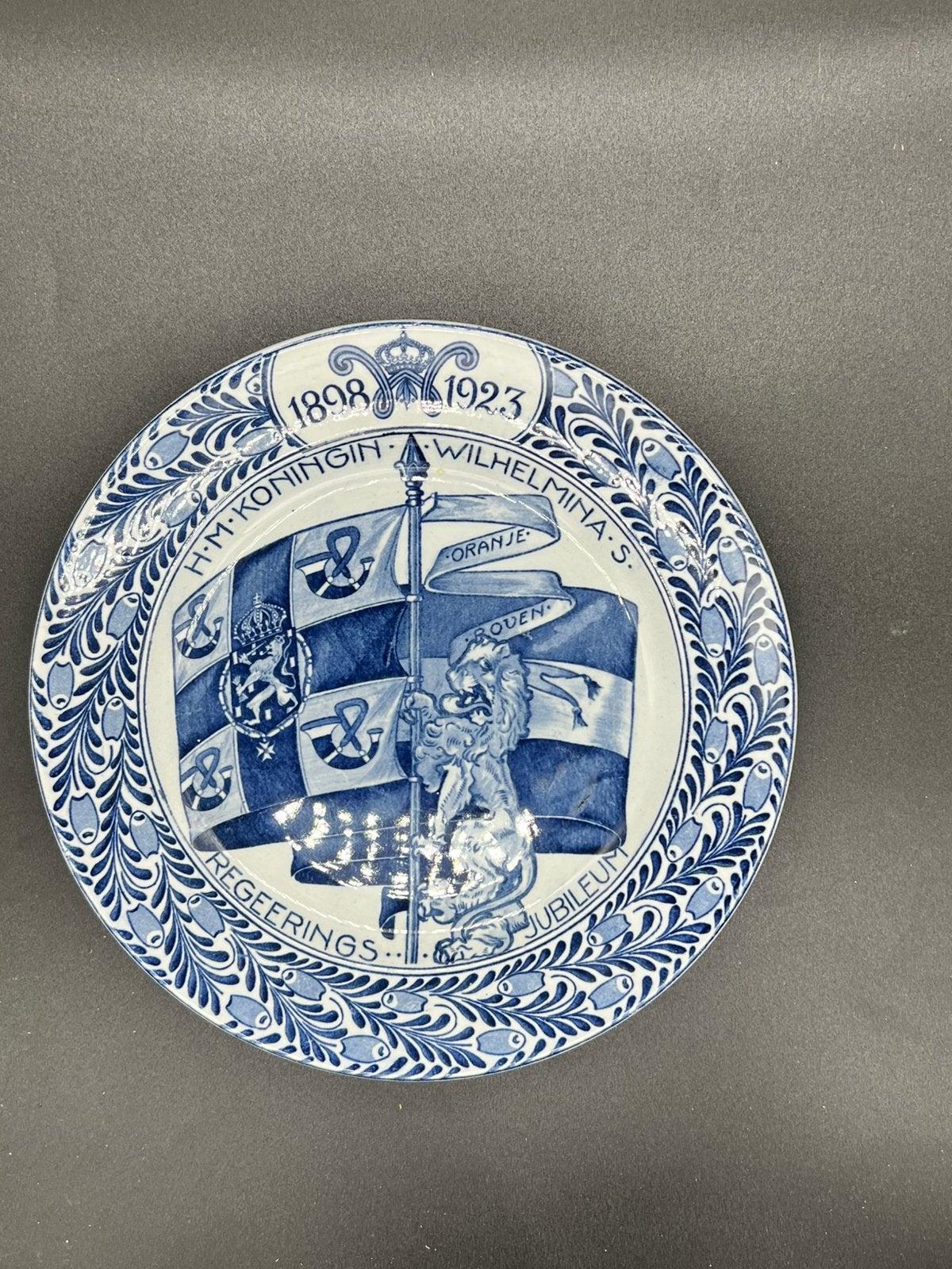 25 jaar regeringsjubileum Koning Wilhelmina, Antiek en Kunst, Ophalen