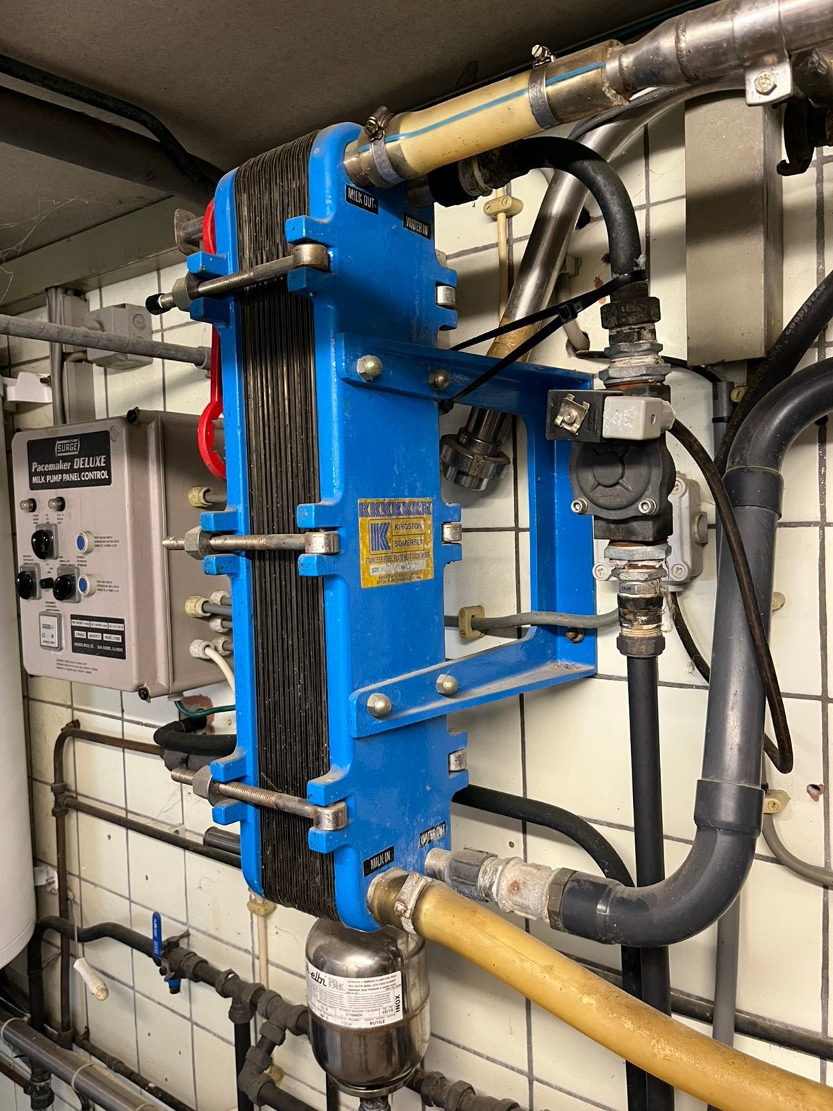 Platenkoeler voorkoeler, Dieren en Toebehoren, Ophalen, Gebruikt