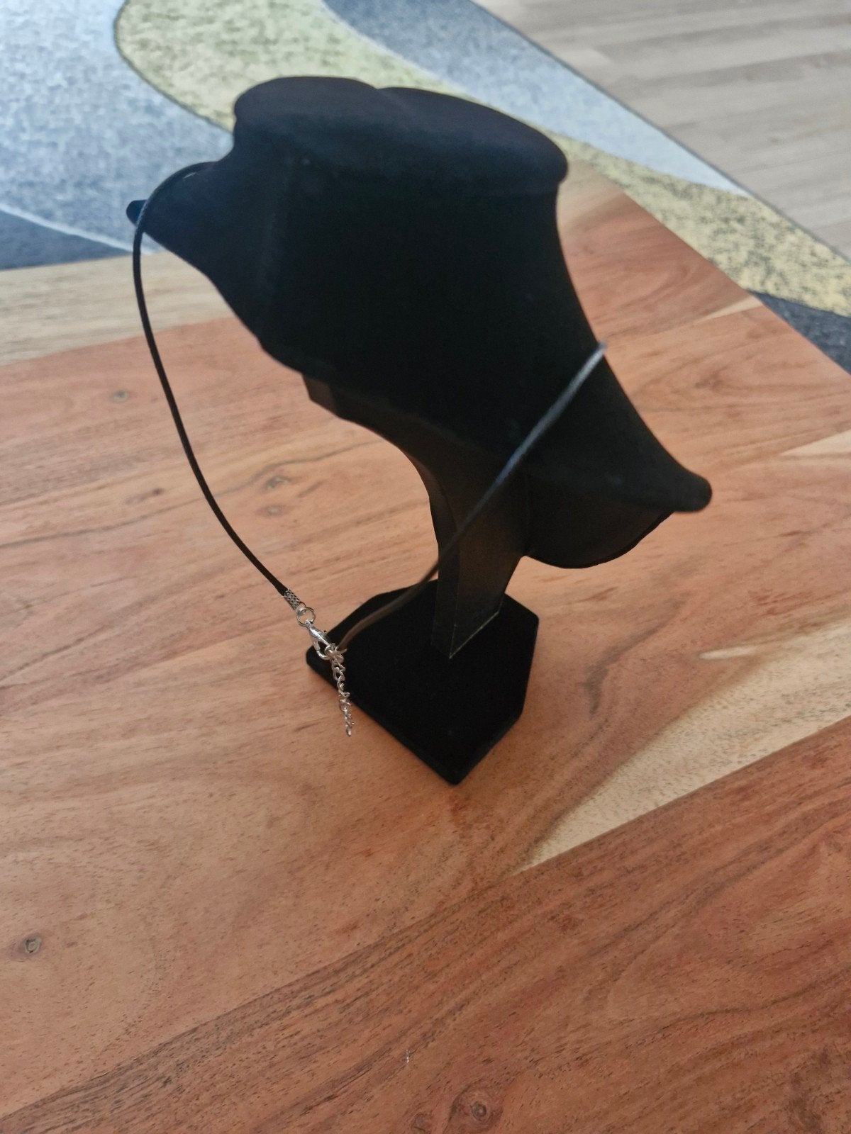 Rood geel doorzichtig hartjes ketting, Sieraden, Tassen en Uiterlijk, Kettingen, Overige materialen, Verstelbaar, Geel, Onbekend