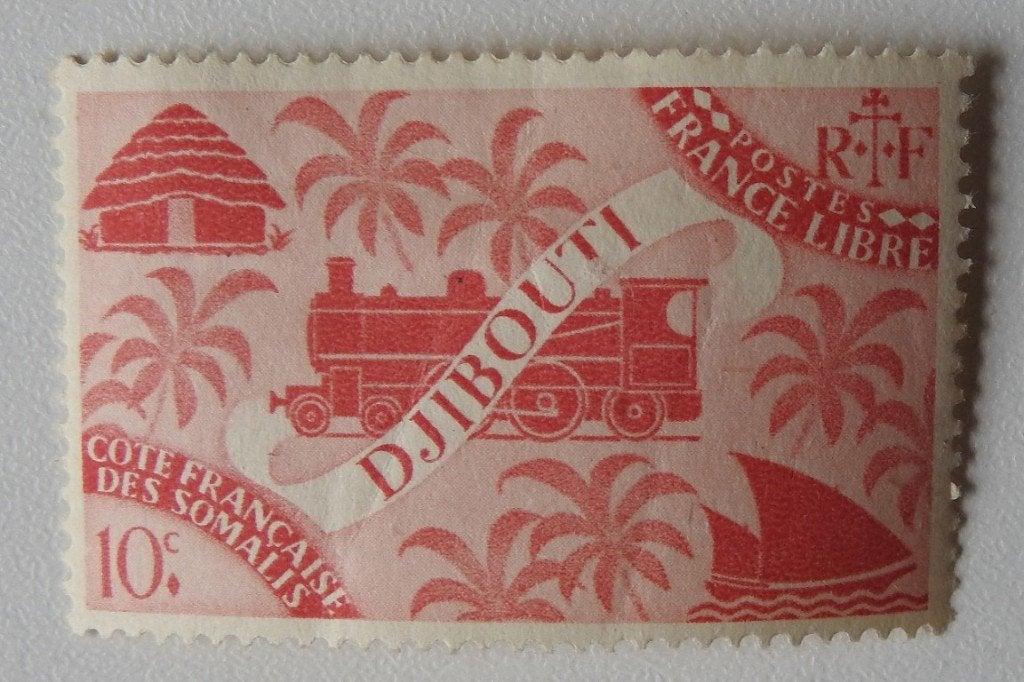 1 postzegel  Djibouti 1943, Verzenden, Overige landen, Postfris