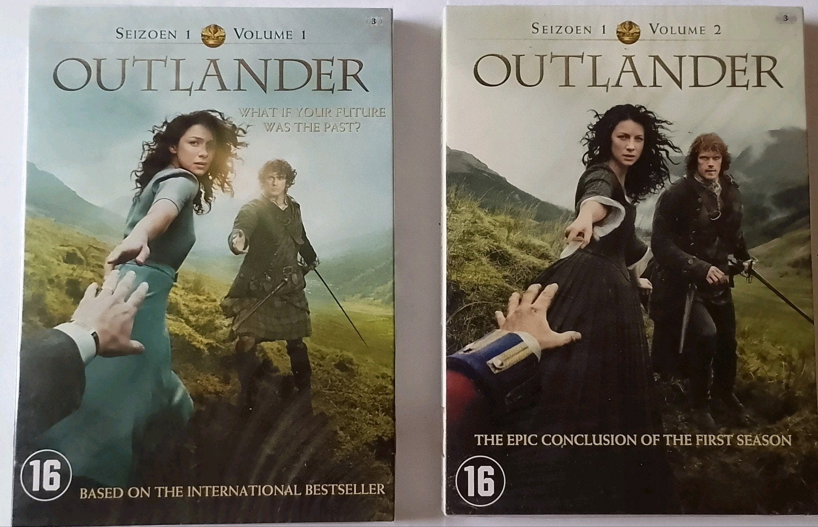 Outlander Seizoen 1 Deel 1 & 2 DVD Boxset (Nieuw), Cd's en Dvd's, Bonusmateriaal, Vanaf 16 jaar, Seizoen 1, Nederlands