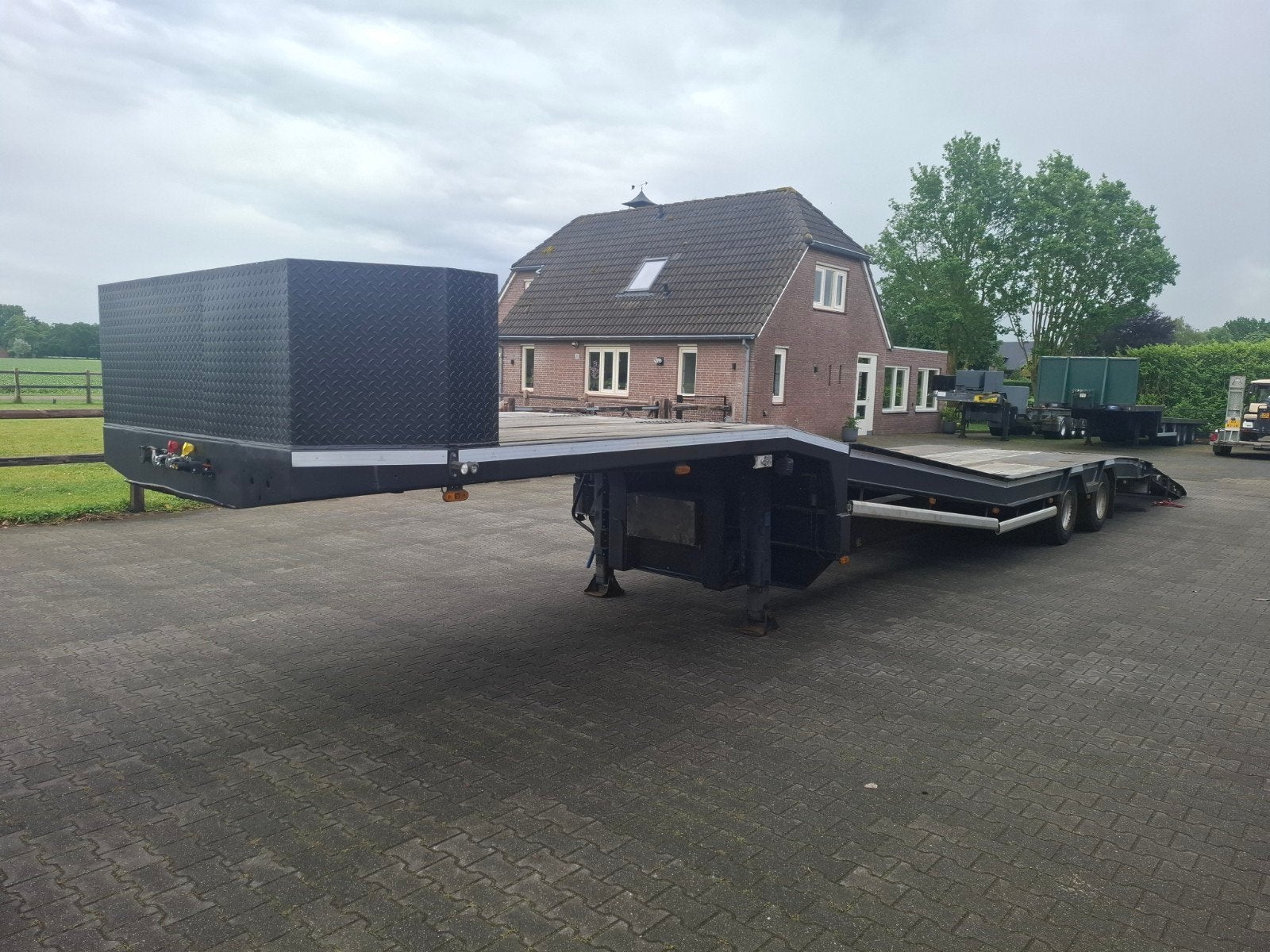 Verem semi dieplader oplegger, Auto's, Vrachtwagens, Bedrijf, Aanhangers en Opleggers, Te koop