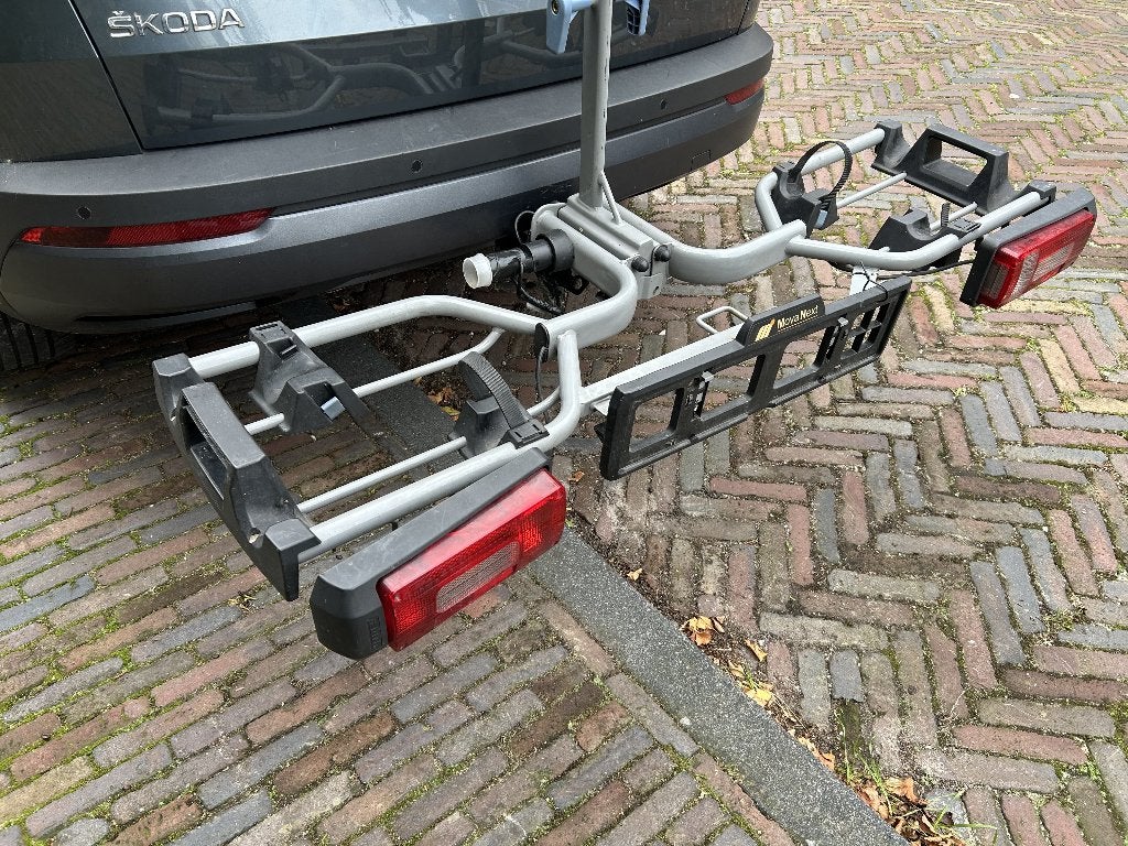 Fietsendrager MovaNext, Auto diversen, Ophalen, Gebruikt, Brede banden, 2 fietsen