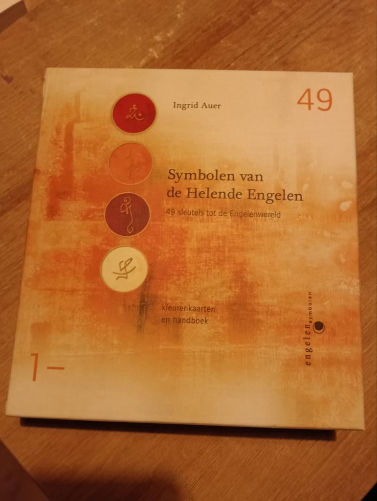 Engelen kaarten deck met boek, Boeken, Esoterie en Spiritualiteit, Ophalen of Verzenden, Zo goed als nieuw, Tarot of Kaarten leggen