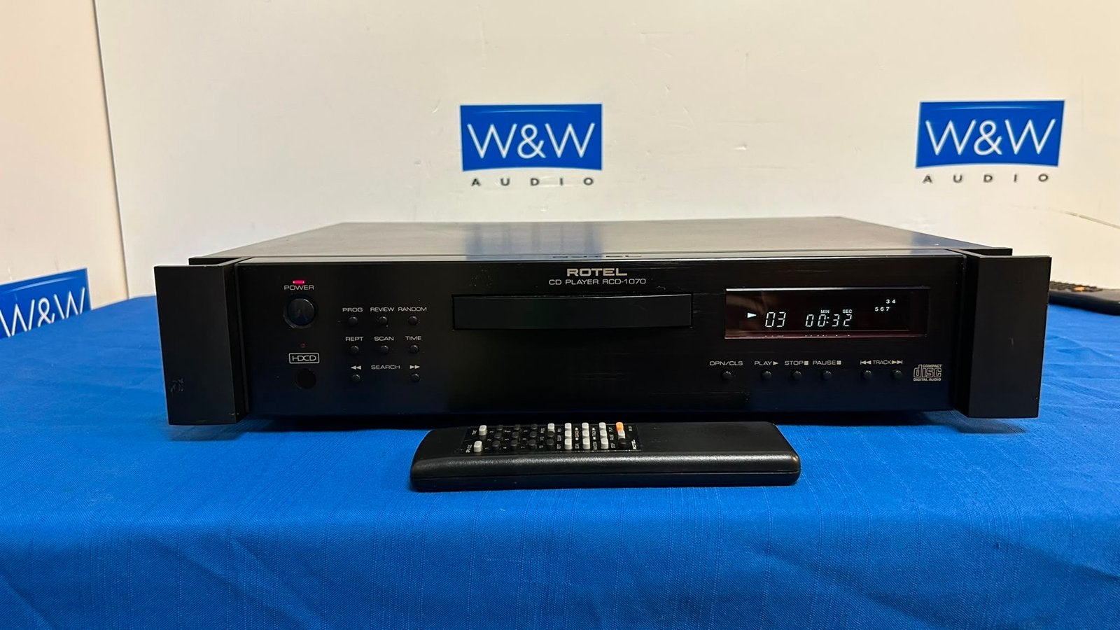 Rotel RCD-1070 CD-speler met HDCD-decoding, Overige merken, Gebruikt, ., Ophalen of Verzenden