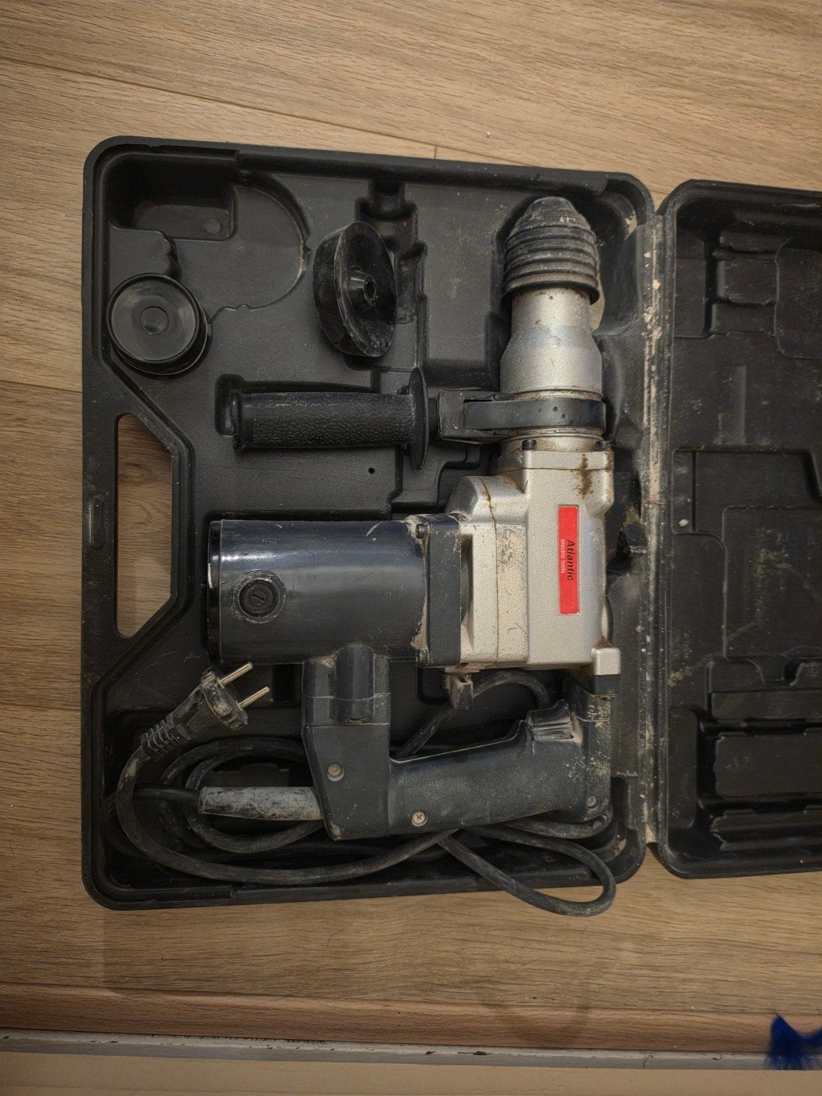 Boorhamer 710W Z1C-HW-26B03 met koffer, Boor- en/of Breekhamer, Ophalen of Verzenden, Klopboormechanisme, Gebruikt