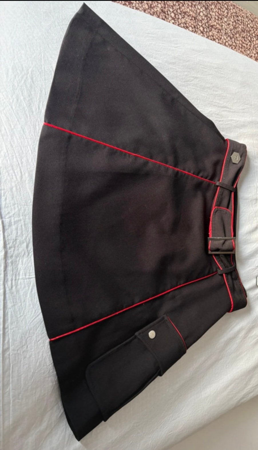 Zwart rokje van NIKKIE, Verzenden, Zo goed als nieuw, Zwart, Boven de knie