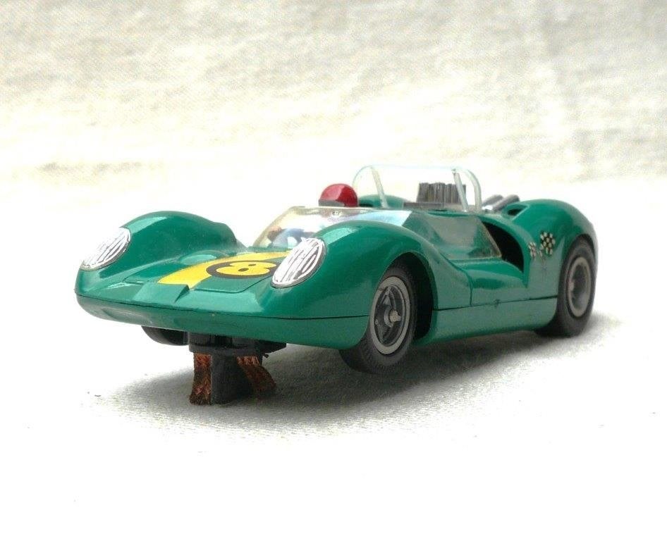 Fleischmann autorallye 3210. Lotus 40. groen. Schaal 1/32,, Ophalen of Verzenden