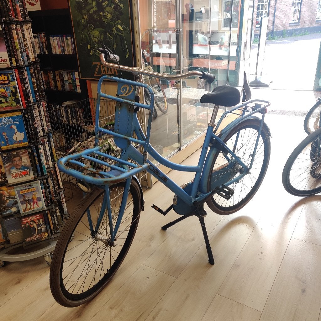 Vogue Transport fiets blauw nu voor €99.99, Fietsen en Brommers, Terugtraprem, Gebruikt, Versnellingen, V