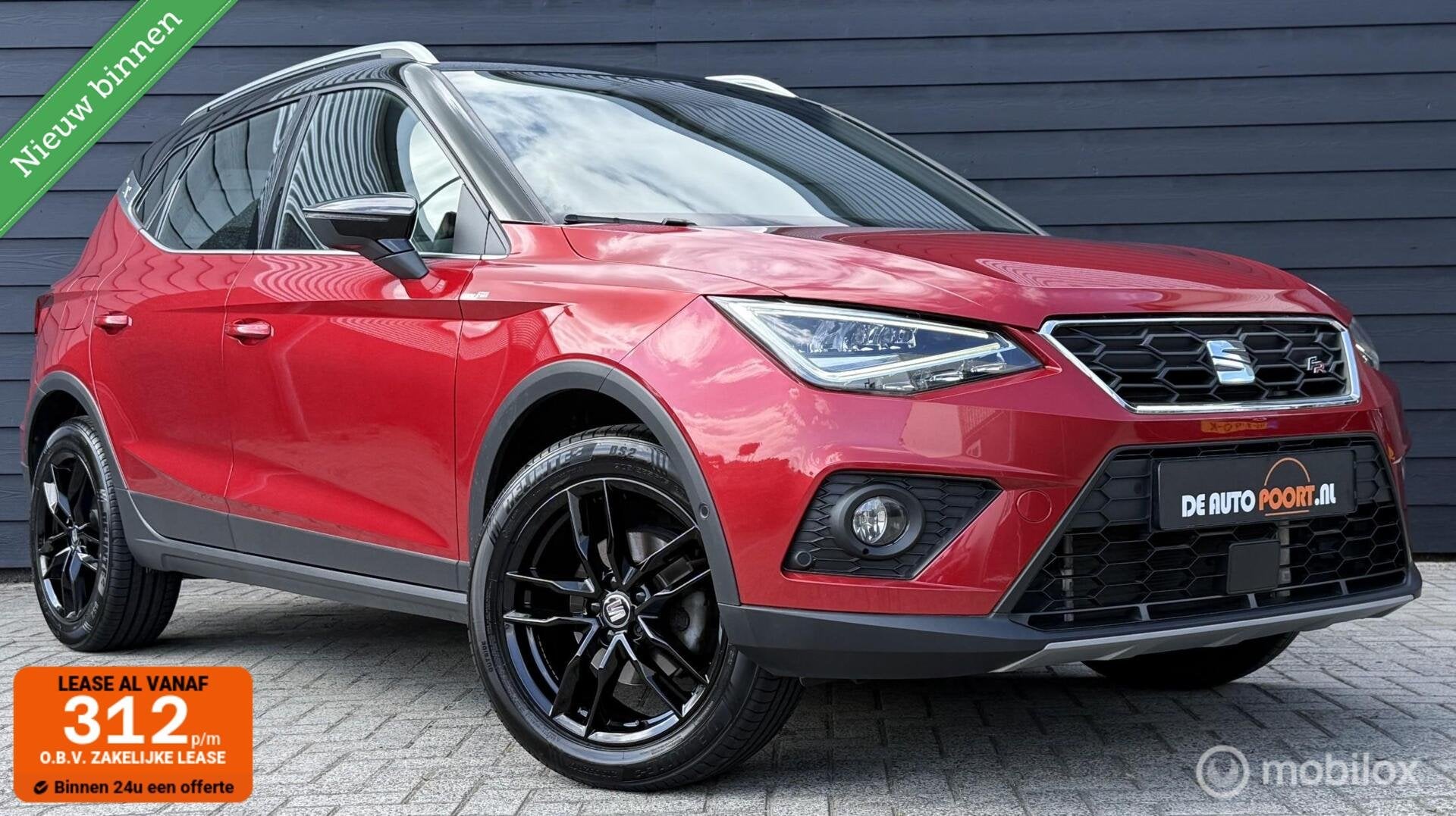 Seat Arona 1.0 TSI FR Business Viritual/Winterpack/Camera/17, Auto's, 15 km/l, Gebruikt, Arona, Met garantie (alle)