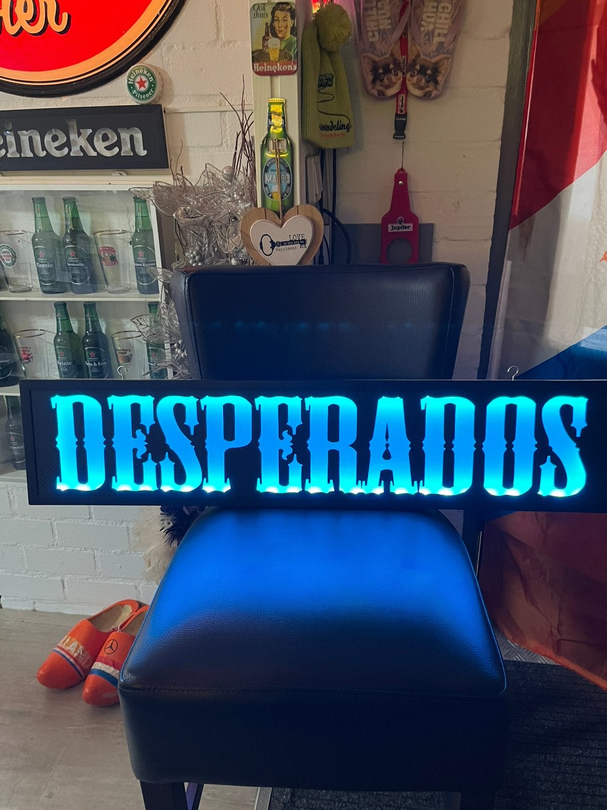 Desperados verlichting, Ophalen of Verzenden, Reclamebord, Plaat of Schild, Overige merken